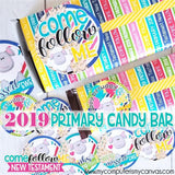 2019 Primary Come Follow Me {NEW TESTAMENT} Chocolate Bar Wrapper PRINTABLE-My Computer is My Canvas