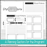 2019 Primary MUSIC LEADER Planner PRINTABLE-My Computer is My Canvas