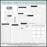 2019 Primary PRESIDENCY Planner PRINTABLE-My Computer is My Canvas