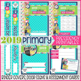 2019 Primary Presidency Kit PRINTABLES-My Computer is My Canvas