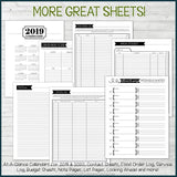 2019 Relief Society Planner PRINTABLE-My Computer is My Canvas