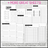 2019 YW Presidency Planner PRINTABLE-My Computer is My Canvas