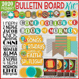 2020 Come Follow Me {PRIMARY} Bulletin Board Kit PRINTABLES