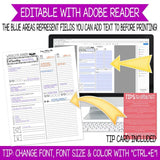 2020 Latter-day Lifestyle Planner {Inside Pages Only} EDITABLE Printable