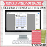 2020 PRIMARY PRESIDENCY PLANNER Printable (EDITABLE)