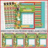 2020 Primary Kit {BINDER, WRISTBANDS, DOOR SIGNS) PRINTABLES