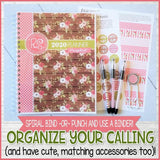 2020 Relief Society Planner PRINTABLE (EDITABLE)