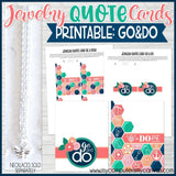 2020 YW Jewelry QUOTE Cards {GO & DO} PRINTABLE