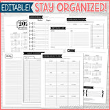 2020 YW Presidency Planner PRINTABLE (EDITABLE)