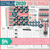 2020 YW Presidency Planner PRINTABLE (EDITABLE)