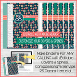 2020 Young Women BINDER Printables (EDITABLE)