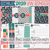 2020 Young Women BINDER Printables (EDITABLE)