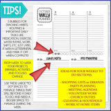 2021 EVERYDAY Personal Planner {Inside Pages Only} EDITABLE Printable