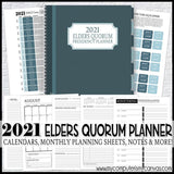 2021 Elders Quorum Presidency Planner {EQ} PRINTABLE