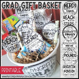 2021 Graduation BUNDLE (Nugget, Subway Art, Gift Basket & GNOMES) PRINTABLE