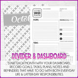 2021 Latter-day Lifestyle Planner {Inside Pages Only} EDITABLE Printable