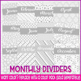 2021 Latter-day Lifestyle Planner {Inside Pages Only} EDITABLE Printable