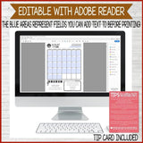 2021 PRIMARY PRESIDENCY PLANNER Printable (EDITABLE)