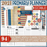 2021 PRIMARY PRESIDENCY PLANNER Printable (EDITABLE)