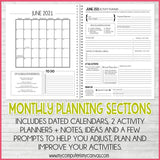 2021 Primary ACTIVITY LEADER PLANNER {Editable} PRINTABLE