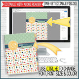 2021 Relief Society Planner PRINTABLE (EDITABLE)