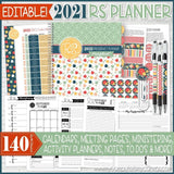 2021 Relief Society Planner PRINTABLE (EDITABLE)