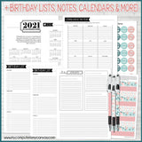 2021 YW CLASS Presidency Planner {EDITABLE} PRINTABLE