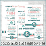 2021 YW Theme {D&C 654:33-34} Scripture Art PRINTABLE