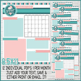 2021 Young Women {NEWSLETTER TEMPLATES} Printables