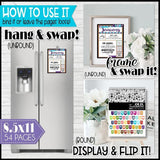 2022 CFM "FAUX" WEEKLY Bulletin Board Sheets {ANNUAL BUNDLE: Old Testament} PRINTABLE