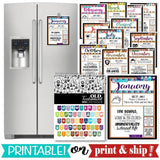 2022 CFM "FAUX" WEEKLY Bulletin Board Sheets {ANNUAL BUNDLE: Old Testament} PRINTABLE