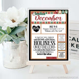 2022 CFM Old Testament "FAUX" Bulletin Board Sheets {DECEMBER} PRINTABLE
