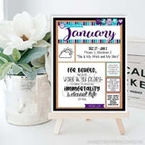 2022 CFM Old Testament "FAUX" Bulletin Board Sheets {JANUARY} PRINTABLE