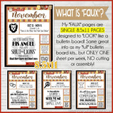 2022 CFM Old Testament "FAUX" Bulletin Board Sheets {NOVEMBER} PRINTABLE