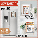 2022 CFM Old Testament "FAUX" Bulletin Board Sheets {NOVEMBER} PRINTABLE