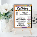 2022 CFM Old Testament "FAUX" Bulletin Board Sheets {OCTOBER} PRINTABLE