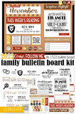 2022 CFM Old Testament Family Bulletin Board Kit {NOVEMBER} PRINTABLE