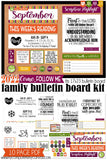 2022 CFM Old Testament Family Bulletin Board Kit {SEPTEMBER} PRINTABLE