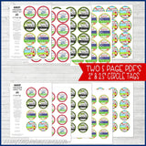 2022 CFM Old Testament Weekly Handout Tags {AUGUST} PRINTABLE