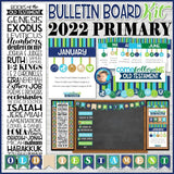 2022 Come Follow Me {PRIMARY} Bulletin Board Kit PRINTABLES