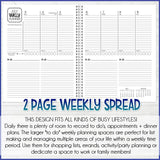 2022 EVERYDAY Personal Planner {Inside Pages Only} EDITABLE Printable