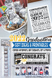 2022 Graduation BUNDLE (Nugget, Subway Art, Gift Basket & GNOMES) PRINTABLE