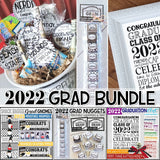 2022 Graduation BUNDLE (Nugget, Subway Art, Gift Basket & GNOMES) PRINTABLE
