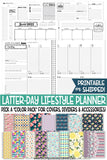 2022 Latter-day Lifestyle Planner {Inside Pages Only} EDITABLE Printable