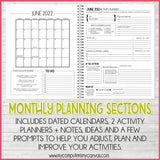 2022 Primary ACTIVITY LEADER PLANNER {Editable} PRINTABLE