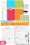 2022 Primary ACTIVITY LEADER PLANNER {Editable} PRINTABLE