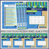 2022 Primary Kit {BINDER, WRISTBANDS, DOOR SIGNS) PRINTABLES