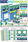 2022 Primary Kit {BINDER, WRISTBANDS, DOOR SIGNS) PRINTABLES