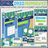 2022 Primary Kit {BINDER, WRISTBANDS, DOOR SIGNS) PRINTABLES