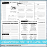 2022 Primary MUSIC LEADER Planner {EDITABLE} PRINTABLE
